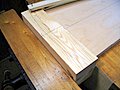 Laying Mold For End Aprons Close-Up